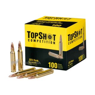 .223 Rem. TOPSHOT FMJ BT 55grs - 100Stk