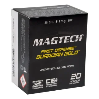 .38 Special + P Magtech "Guardian Gold" 125grs - 20St