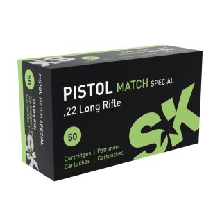 SK Schönebeck .22 lfb. 40grs Pistol Match Spezial - 50 Stk