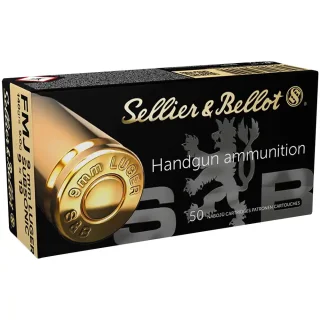 9mm Luger S&B FMJ Subsonic 140 grs - 50Stk