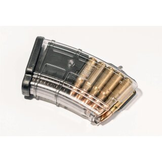 Saiga / AK47 Magazin 7,62 x 39 - 10 Schuss transparent