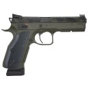 CZ 75 Shadow 2 OR - schwarze Griffschalen Camo/oliv - 9mm...