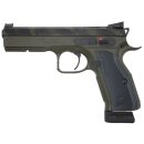 CZ 75 Shadow 2 OR - schwarze Griffschalen Camo/oliv - 9mm...