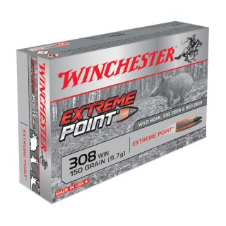 .308 Win. Winchester Extreme Point 150 grs - 20 Stk