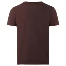 T-Shirt Keiler-Print - braun