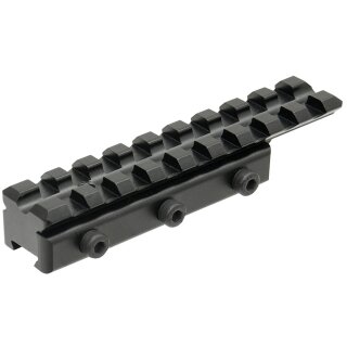 UTG Dovetail zu Picatinny Montageerhöhung / Adapter