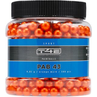 T4E Practice PAB 43 orange - 500Stk