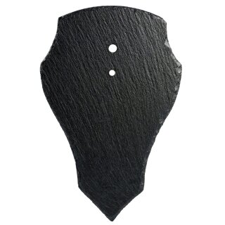 Wappenschild für Rehbock | Schiefer - 22,5x14cm