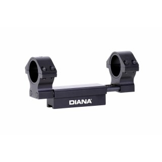 DIANA Zero Recoil Aluminium Blockmontage | 30 mm + 25,4 mm | medium