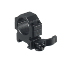 UTG Max Strength Ringe - High Profile mit QD-Hebel, D=25,4mm, Bauhöhe 20mm, 22mm Wide