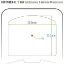 Vortex Defender XL Red Dot 5 MOA