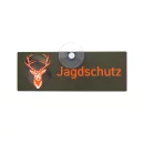 Autoschild mit Saugnapf -