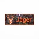 Autoschild mit Saugnapf - "Jäger"