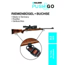 Halder Riemenbügel und Buchse "Push &...