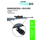 Halder Riemenbügel und Buchse "Push &...