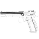 CZ Pistole Shadow II Target - 6 Zoll - 9mm Luger