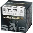 .222 Rem. S&B FMJ 50grs - 100Stk