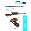Halder Riemenbügel und Buchse Slim "Push &...