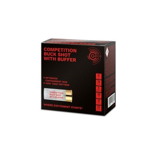 12/70 Geco Competition Buck Shot m. Buffer - 30g - 8,25mm