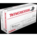 9mm Luger Winchester FMJ 115grs - 50Stk