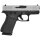Glock 43X ADJ silver slide - 9mm Luger