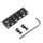Picatinny-Schiene zur Befestigung an KeyMod-Schiene in verschiedenen Längen 5 Schlitz/Slot 5,5 cm
