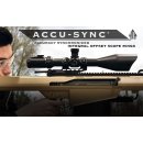 UTG ACCU-SYNC Blockmontage 30 mm High 34 mm Offset Pro - schwarz