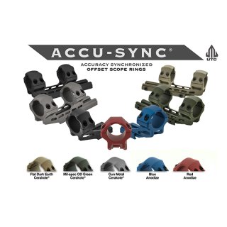 UTG ACCU-SYNC Blockmontage 30 mm High 50 mm Offset Pro - verschiedenen Ausführungen