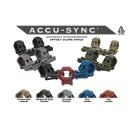 UTG ACCU-SYNC Blockmontage 30 mm High 50 mm Offset Pro - schwarz