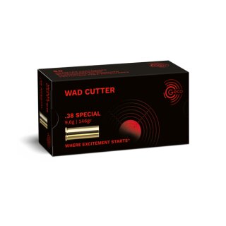 .38 Special Geco Wadcutter 148 grs - 50Stk
