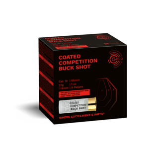 12/65 Geco Coated Competition Buck Shot  27,0g - 8mm