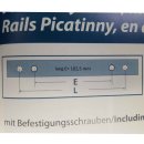 Picatinny Base 0MOA - Sabatti lang E=102,5mm