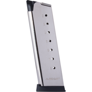 Colt 1911 Magazin .45 ACP - 8 Schuss - vernickelt