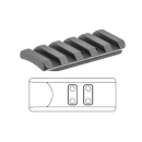 ERA-TAC Picatinny-Aufsatz - L=55 mm / H=8 mm